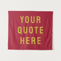 Bannière de citation personnalisée Votre mur de ci