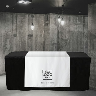 Tenture Bannière de Runner Table personnalisée Texte du lo