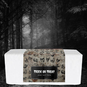 Tenture Bannière de suspension de table d'Halloween
