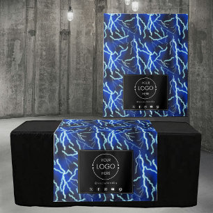 Tenture Bannière de tableau Technologie de logo d'entrepri