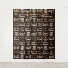 Tenture Bannière Rustique Mariage