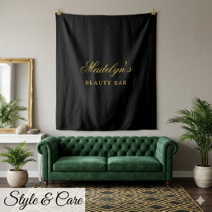 Tenture Barre de beauté personnalisée Info Stylée Personna