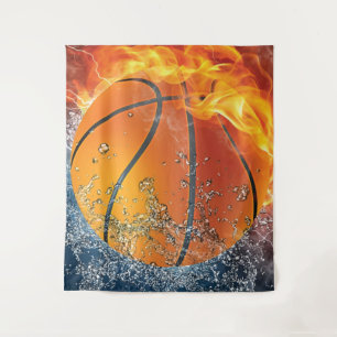 Tenture Basket flamboyant