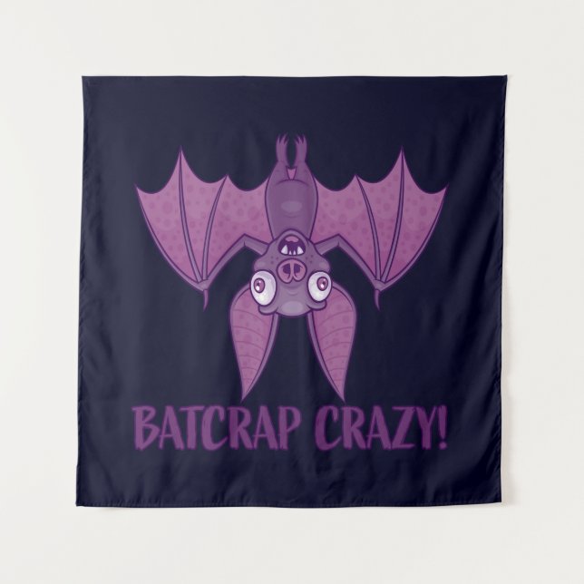 Tenture Batcrap Crazy Wacky (Devant)