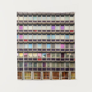 Tenture Bâtiment coloré