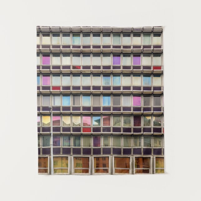 Tenture Bâtiment coloré (Devant)