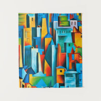 Bâtiments Cityscape Abstraits Gratte-ciel Art