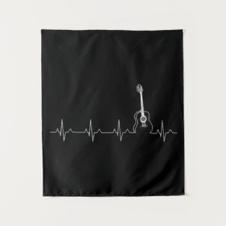 Tenture battement cardiaque guitare