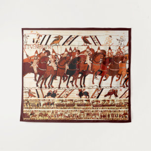 TENTURE BAYEUX TAPESTRIE ARMÉE NORMALE, CHEVALIERS
