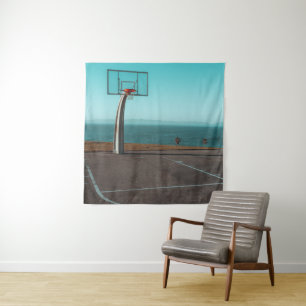 Tenture Beau Cerceau de Basketball