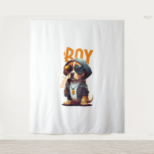 Tenture Beau Chien Chien Cute Chiot