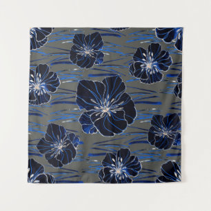 Tenture Beau motif transparent avec aquarelle stylisée