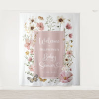 Bébé Fleur sauvage rose bouché dans la douche fleu