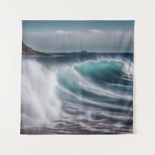 Tenture Belles vagues (Devant)