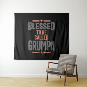 Tenture Béni D'Être Appelé Grumpa   Grand-père