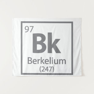 Tenture Berkelium - Berkeley Science - Tableau périodique