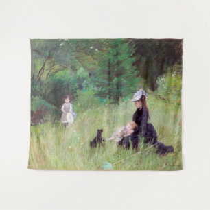 Tenture Berthe Morisot - Dans un parc