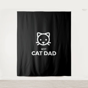 Tenture Best Cat Papa