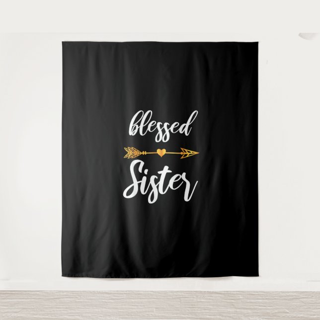 Tenture Bienheureuse Soeur Chemise Filles Femmes Famille T (Devant)