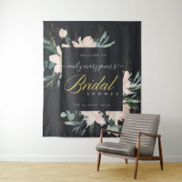 BIENVENUE AU BABY SHOWER FLORA AUBURN EN AQUARELLE