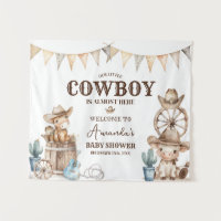 Bienvenue au petit Baby shower sauvage de Cowboy W