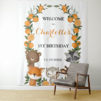 Bienvenue d'anniversaire Citron Orange Joyeux en B