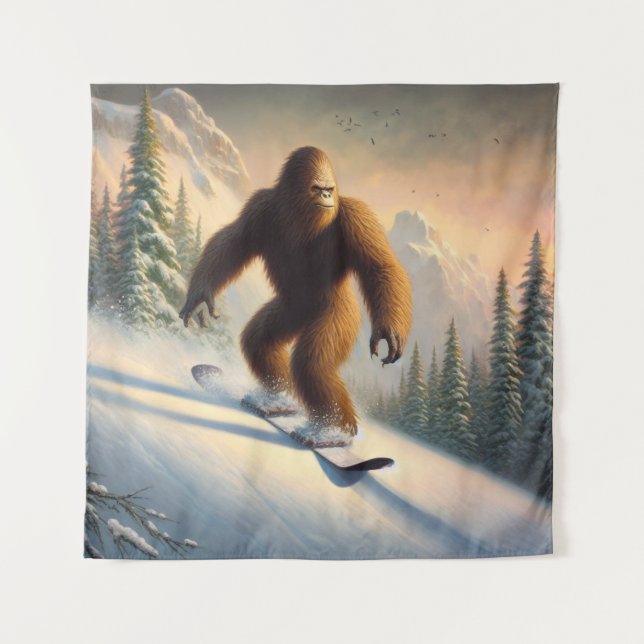 Tenture Bigfoot Snowboard (Devant)