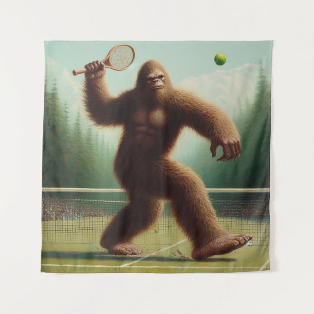 Tenture Bigfoot Tennis (Devant)