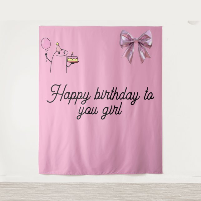 Tenture Birthday tapestries (Devant)