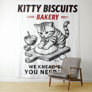 Tenture Biscuits Kitty Boulangerie