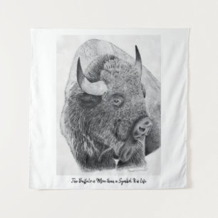 Tenture Bison d'Amérique
