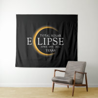 Black & Gold 2024 Texas Total Solar Eclipse