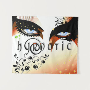 Tenture Blue Eyes Mode maquiller