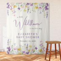 Boho Fleur sauvage Baby shower aquarelle Bienvenue