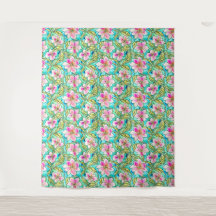 Boho Floral Art Nouveau Aquarelle Répéter le Motif
