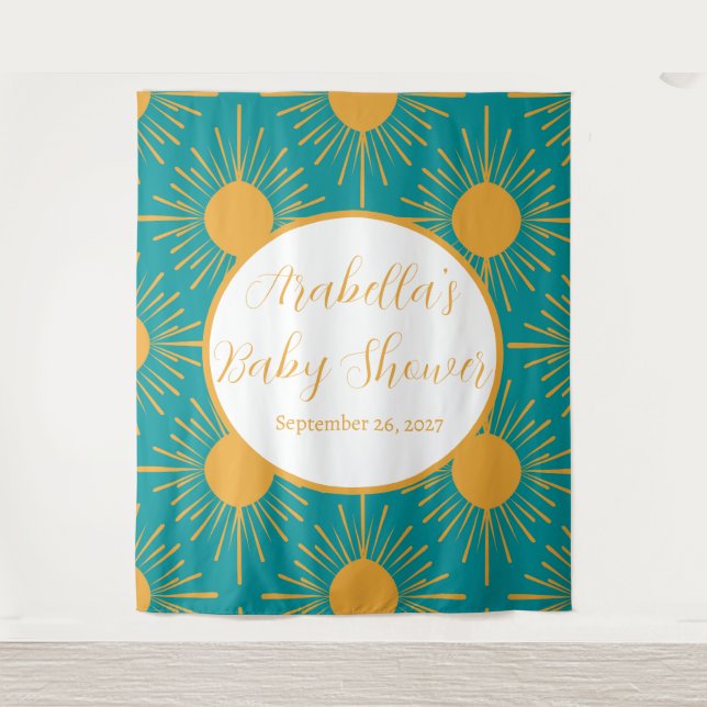 Tenture Boho Little Ray of Sunshine | Douche solaire moder (Devant)