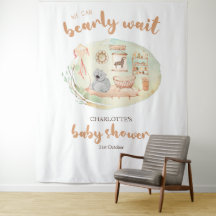 Boho Nous Pouvons Attendre Baby shower Arrière-Dra