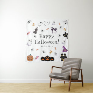Tenture Bonne fête d'Halloween