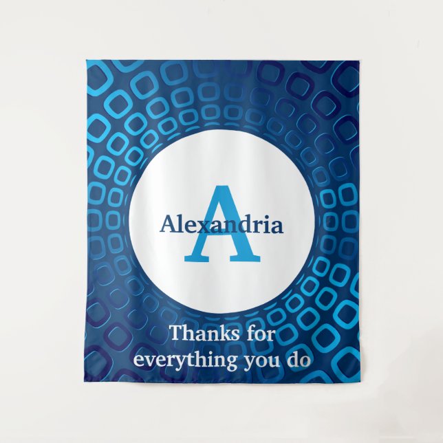 Tenture Bonne journée de professionnel administratif (Devant)