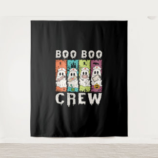 Tenture Boo Boo Crew Infirmière d'Halloween