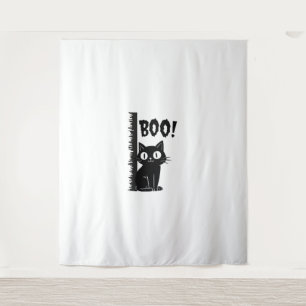 Tenture Boo ! Drôle Masquer Peekaboo Effrayant Halloween C