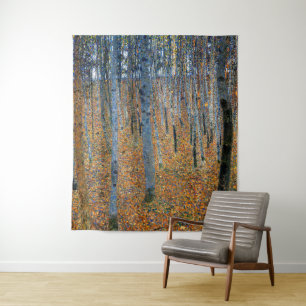 Tenture Bosquet de hêtres I Gustav Klimt