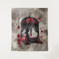 Boudoir | Canopée de l'Écharpe Antique Poster Lit
