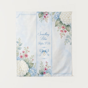 Tenture bougie de faveur de douche de mariage quelque chos