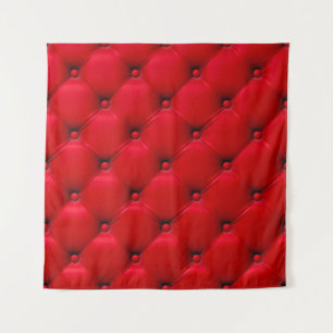 Tenture Boutonné sur la Texture rouge. Répéter le motif