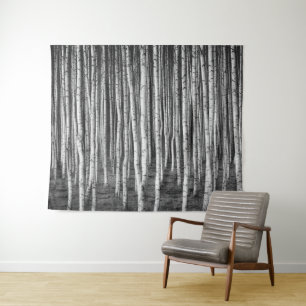 Tenture Brézový grove bouleaux, russie