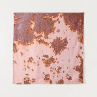 Brochures en zinc rouillé : Textures Vintages