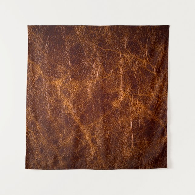 Tenture Brown leather textureleather,texture,background,ar (Devant)