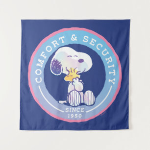 Tenture cacahuètes Insigne de confort et de sécurité ble