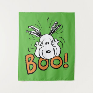 Tenture cacahuètes   Snoopy Boo